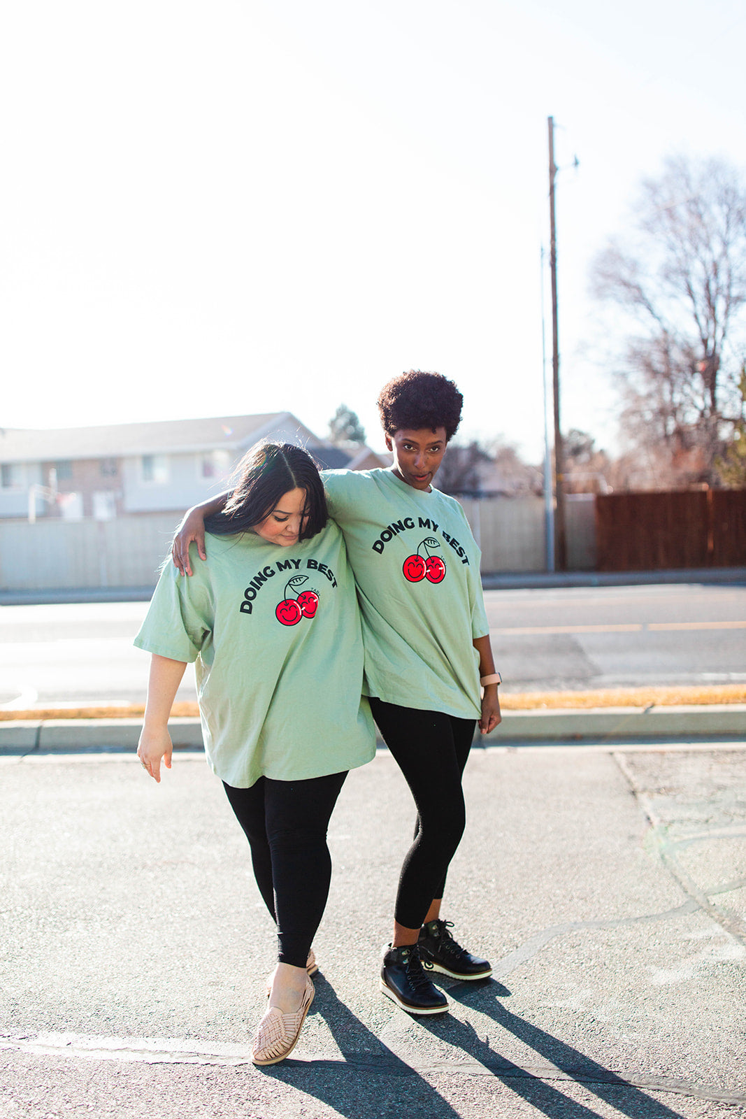 TABY ORIGINAL DESIGN: Doing My Best Boxy Tee RESTOCKED **