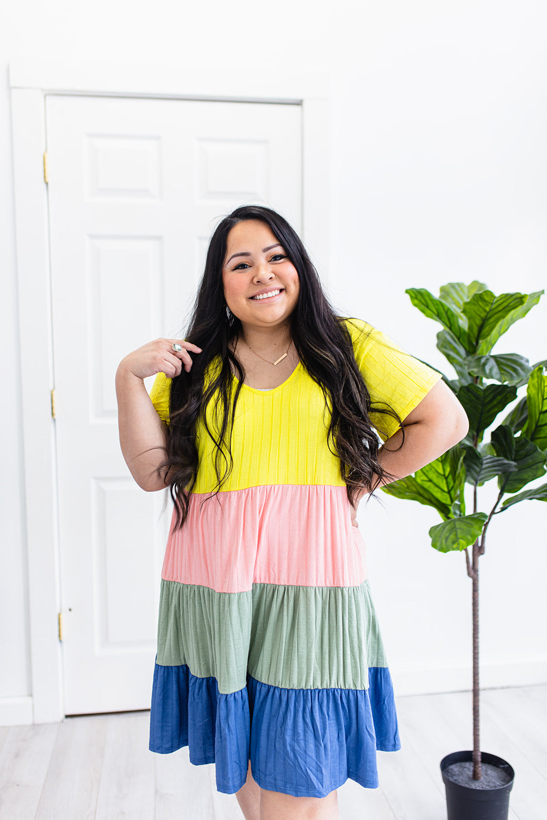 Tried and True Tiered Swing Dress