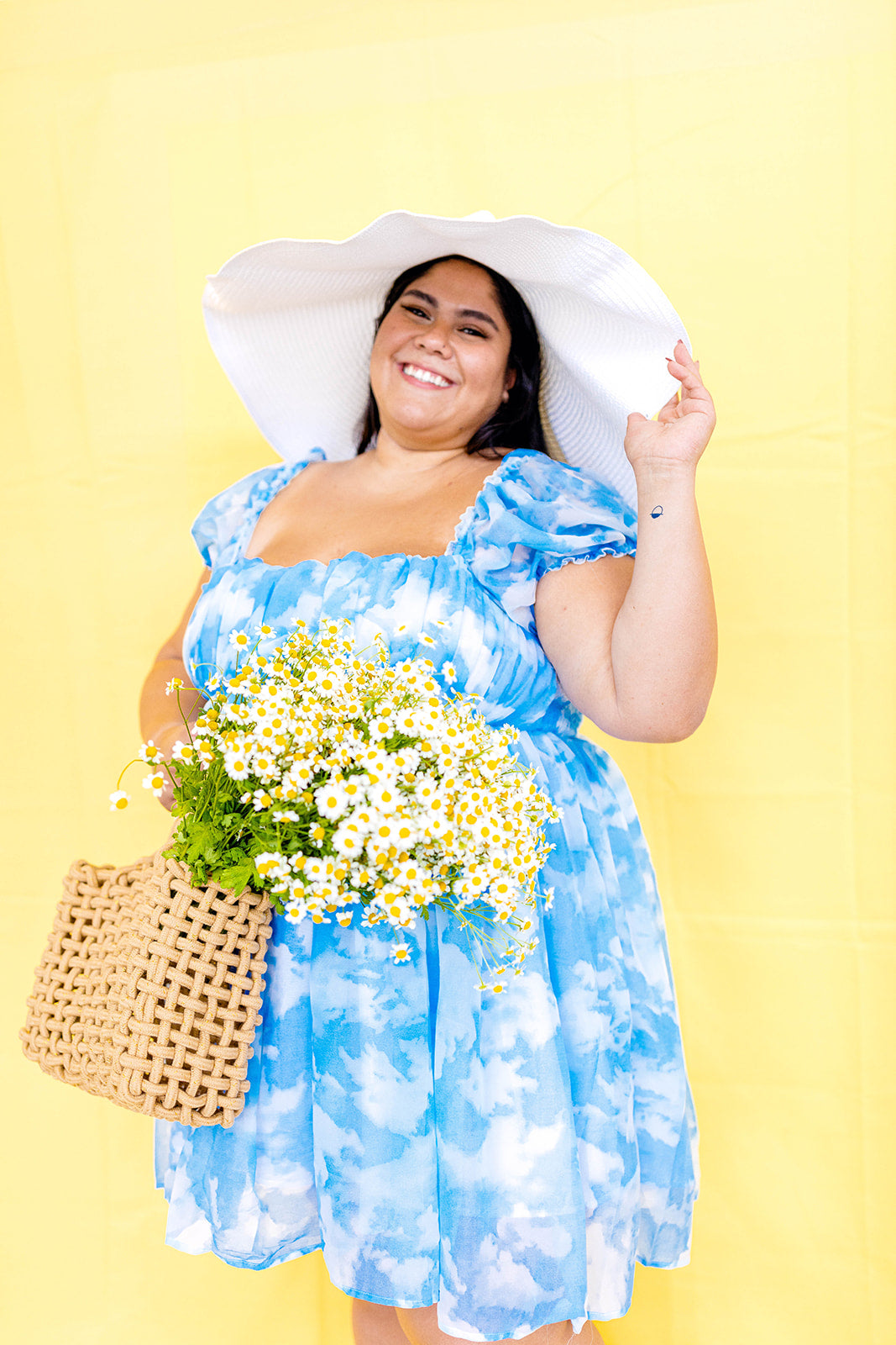 I've Gone To Heaven Cloud Dress XS-5X***