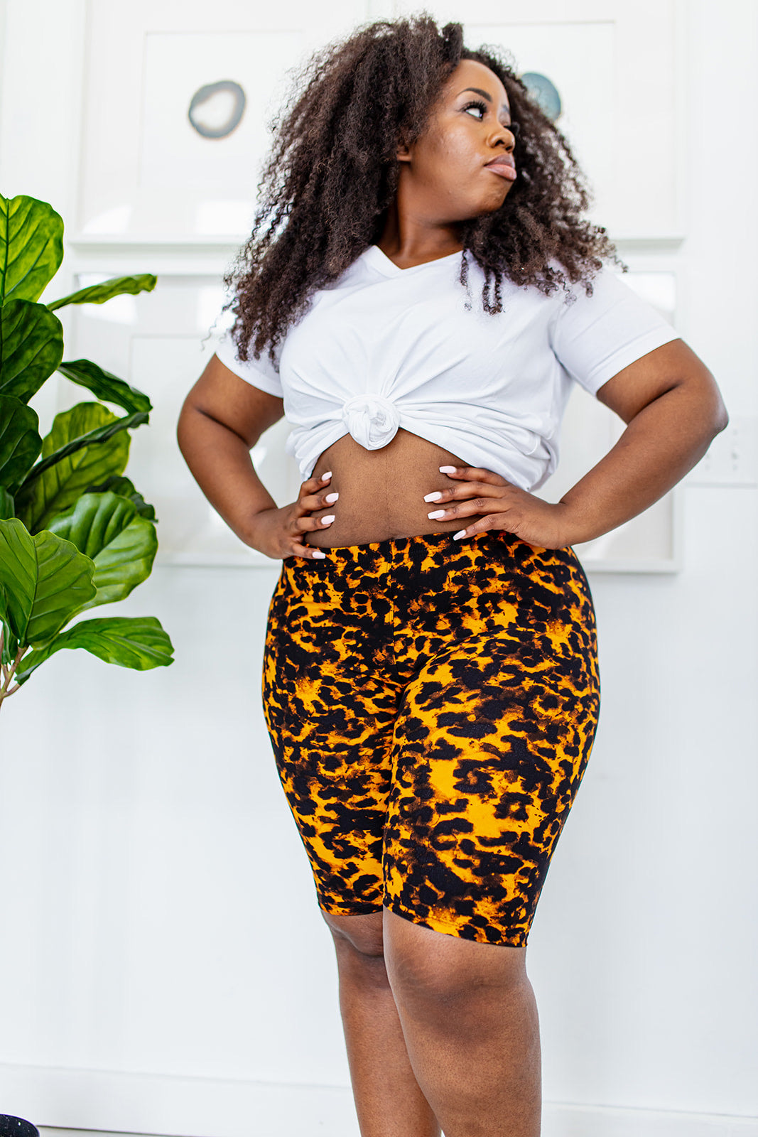Cheetahlicious Biker Shorts