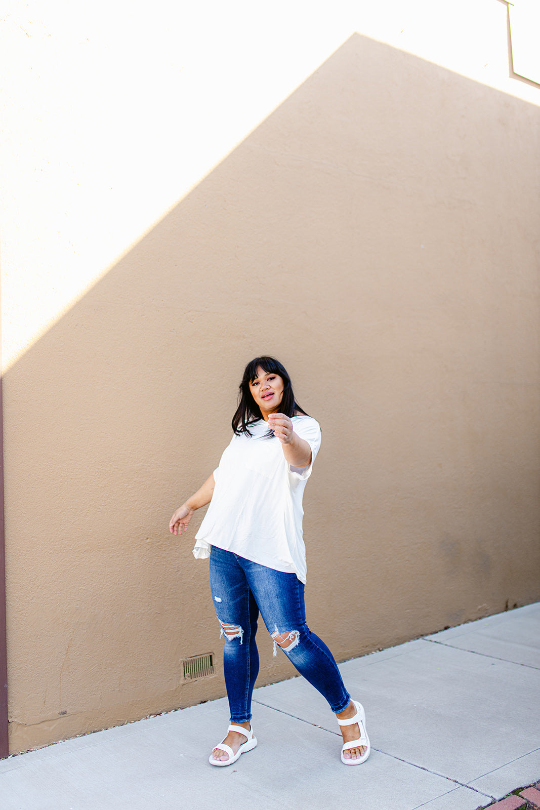 We’re Good Pocket Top In IVORY***