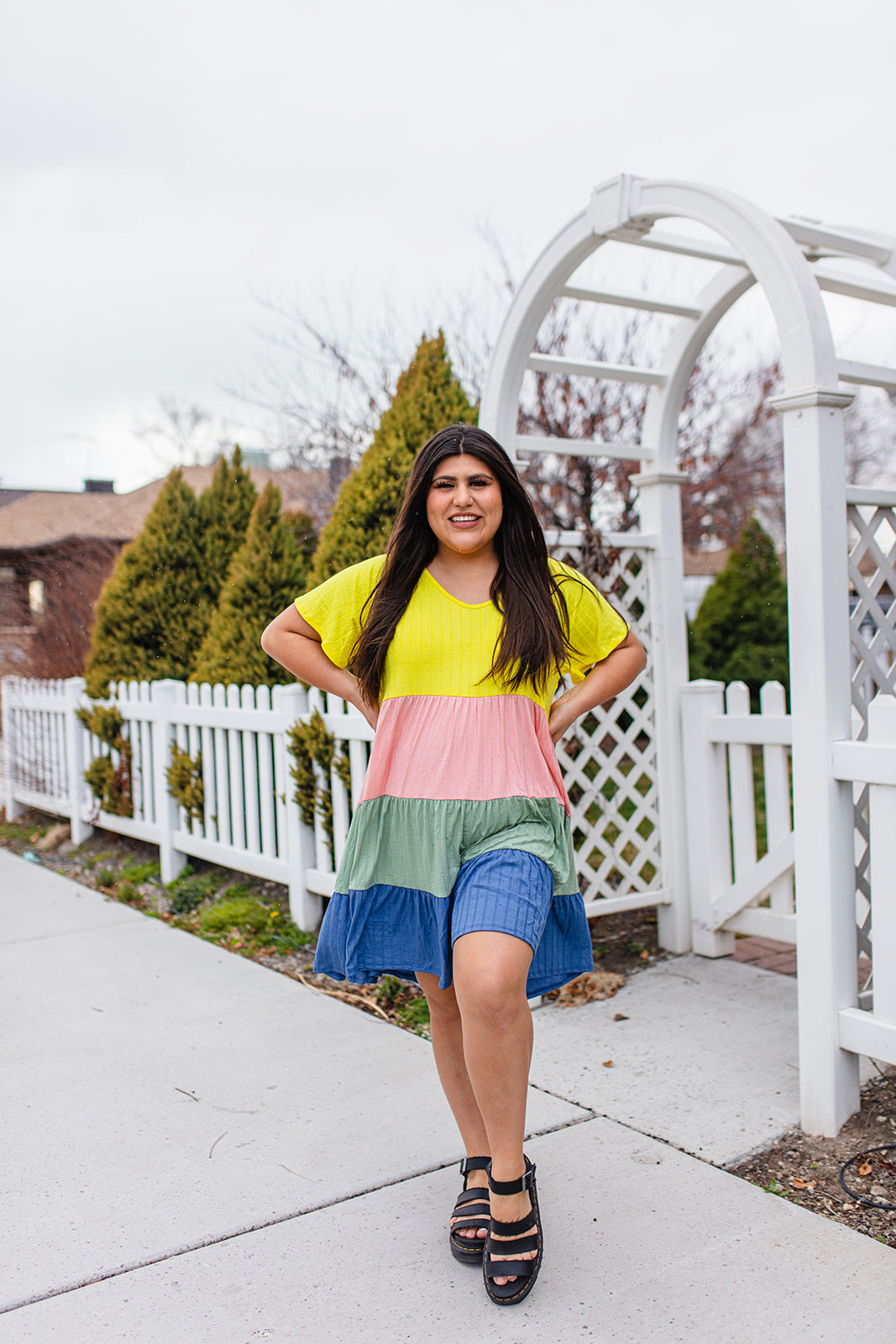 Tried and True Tiered Swing Dress
