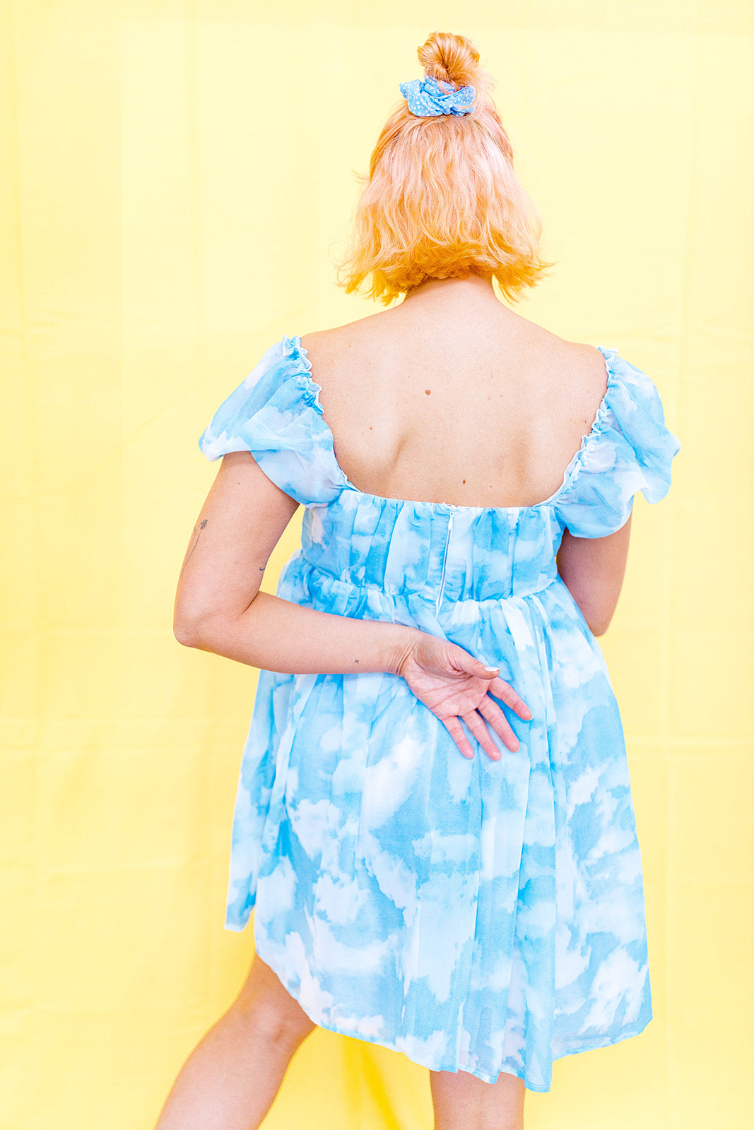 I've Gone To Heaven Cloud Dress XS-5X***
