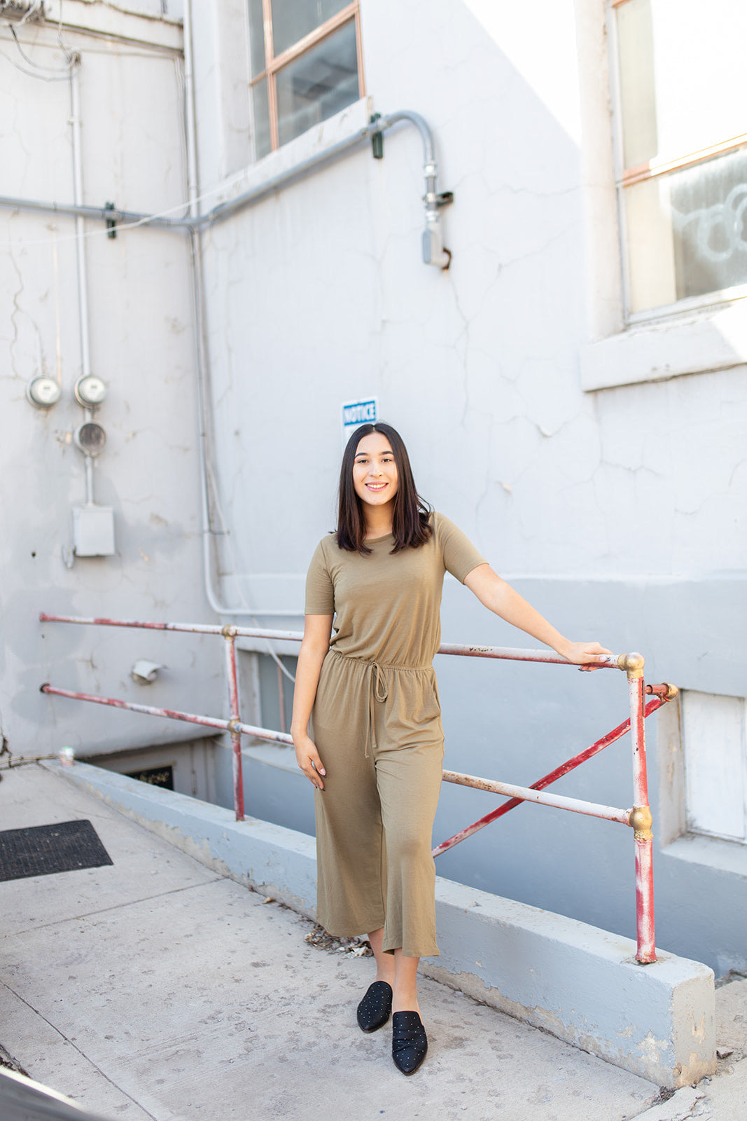 Torey Jumpsuit In KHAKI***