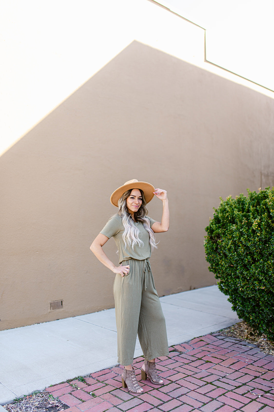 Torey Jumpsuit In KHAKI***