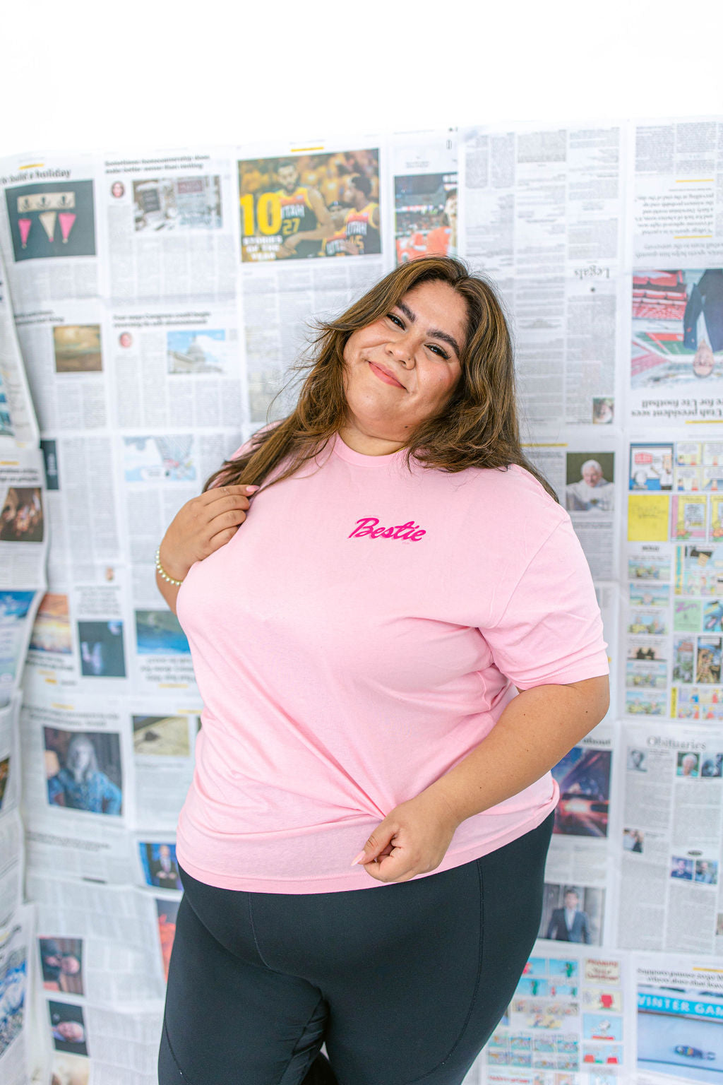 TABY ORIGINAL DESIGN: Bestie Tee RESTOCKED***