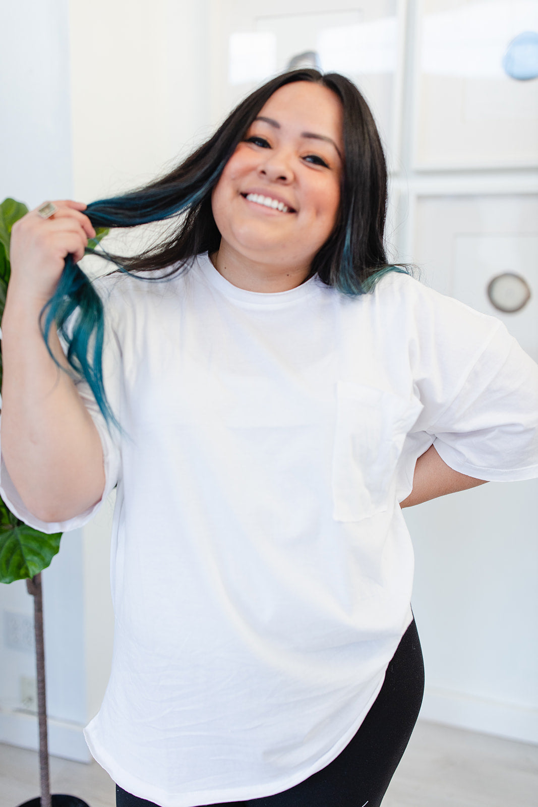 Everyday Boyfriend Tee in WHITE***