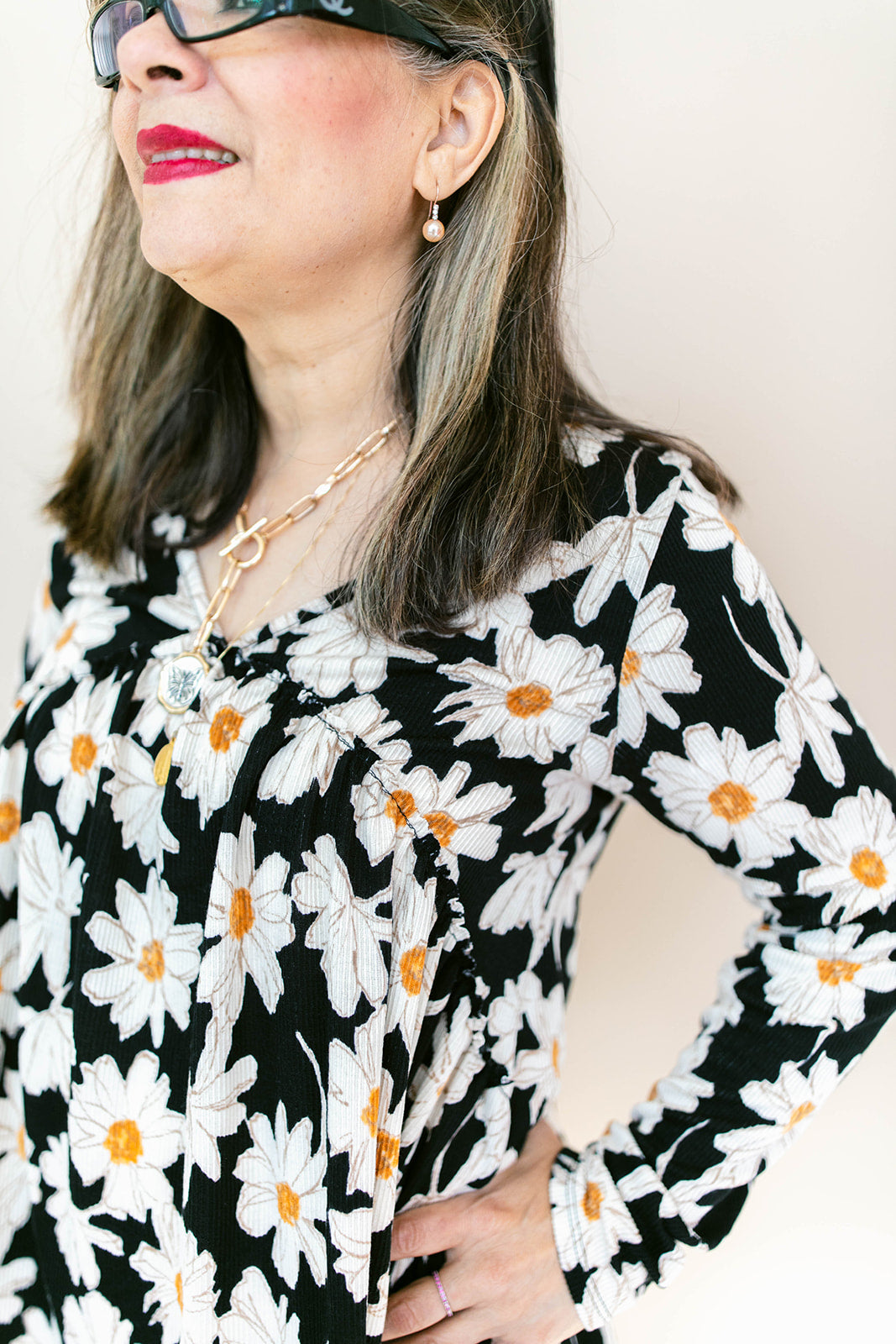 Make No Mistake Floral Top Taby's Pick***