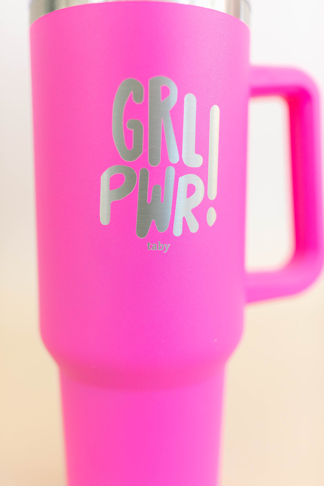 TABY ORIGINAL: 40 OZ GRL PWR TUMBLER RESTOCKED***