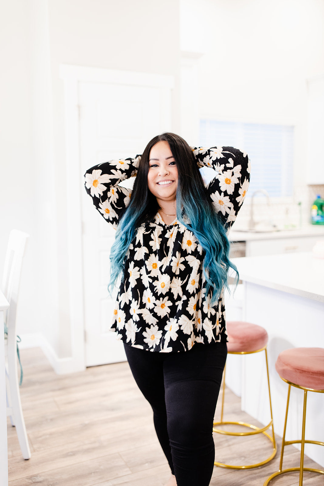 Make No Mistake Floral Top Taby's Pick***