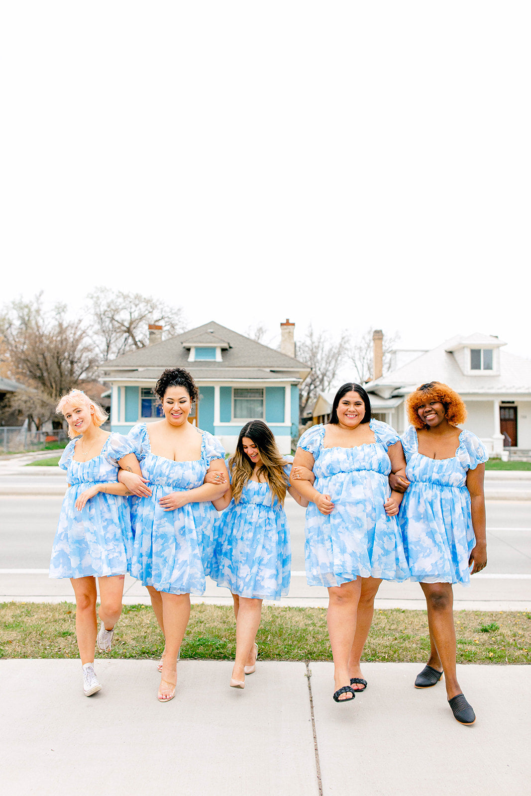 I've Gone To Heaven Cloud Dress XS-5X***