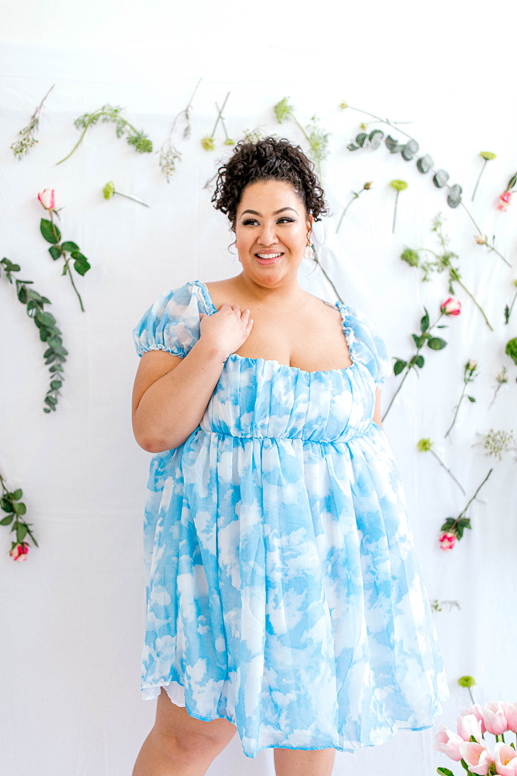 I've Gone To Heaven Cloud Dress XS-5X***