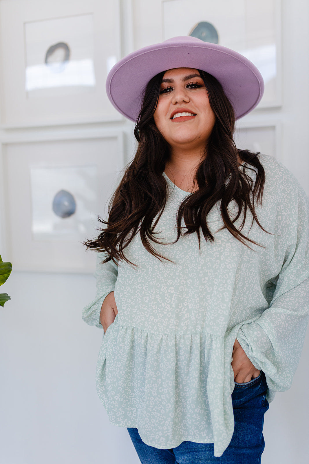 Wild About You Babydoll Top Taby's PIck***