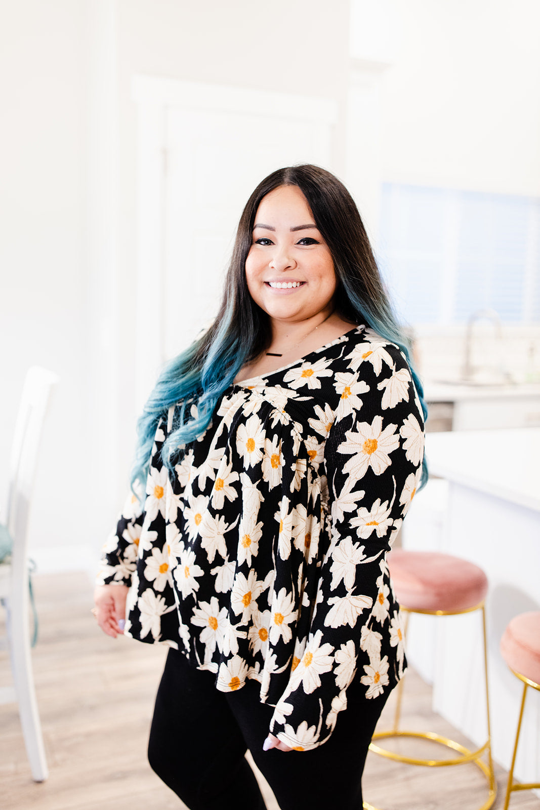 Make No Mistake Floral Top Taby's Pick***