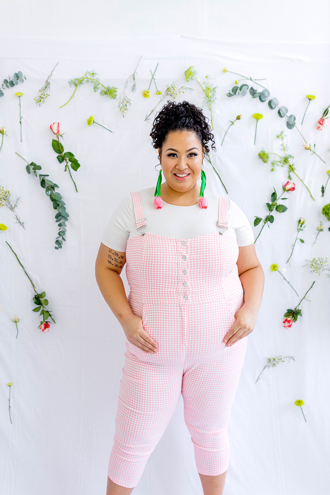 Serendipity Gingham Overalls XS-5X***