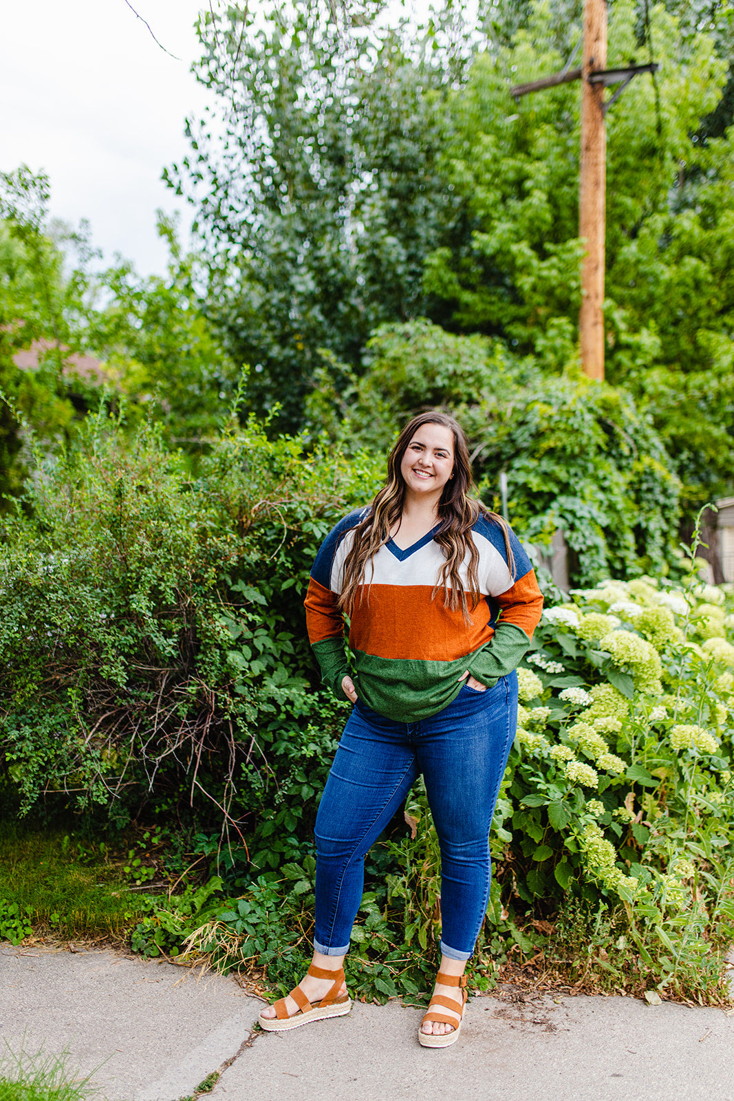 Embrace The Future Striped Top