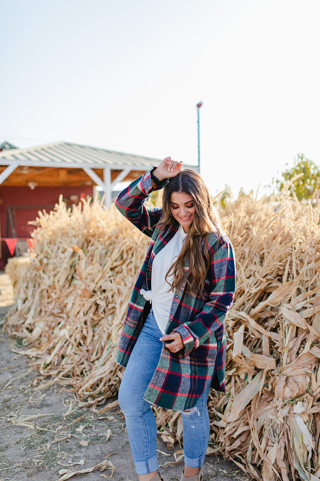 Vagabond Plaid Jacket RESTOCKED*** AVAILABLE IN SIZES SMALL-3X!!***