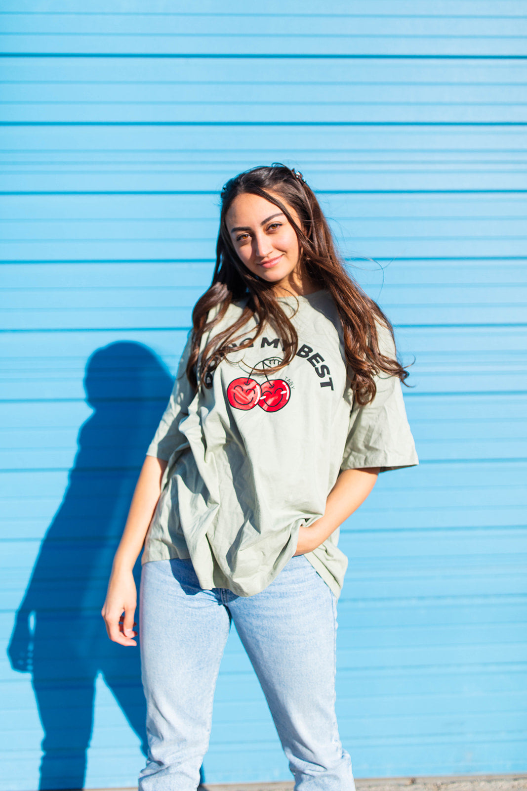 TABY ORIGINAL DESIGN: Doing My Best Boxy Tee RESTOCKED **