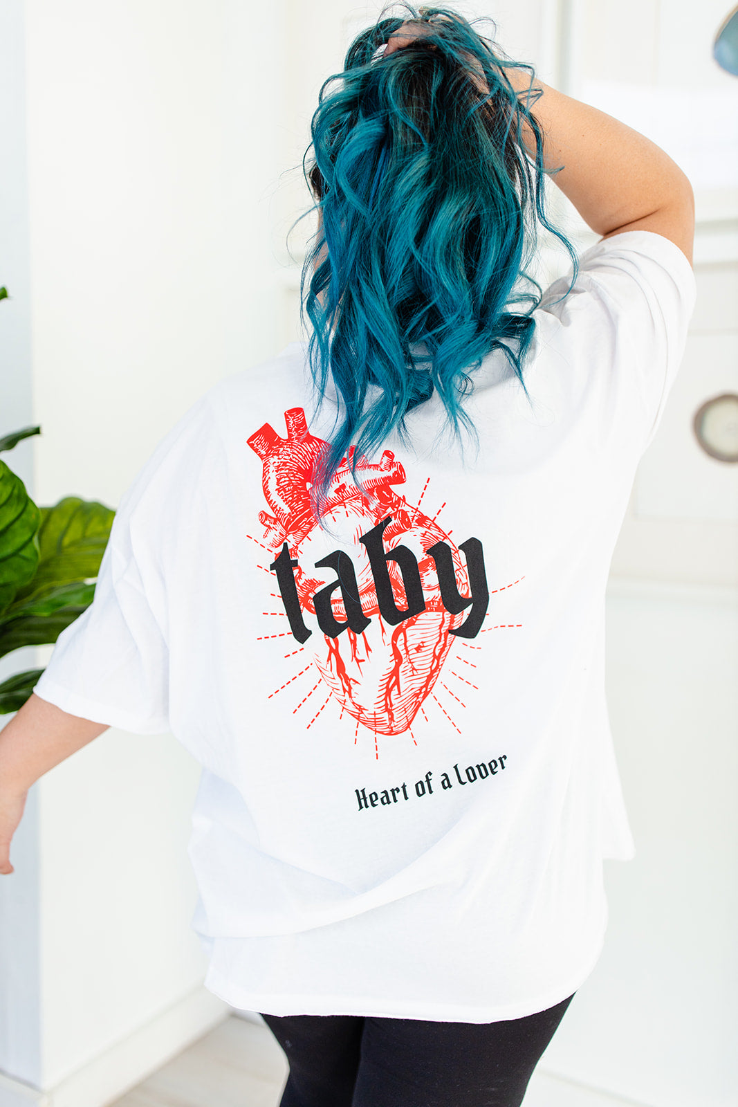 TABY ORIGINAL DESIGN: Heart Of A Lover Boyfriend Tee