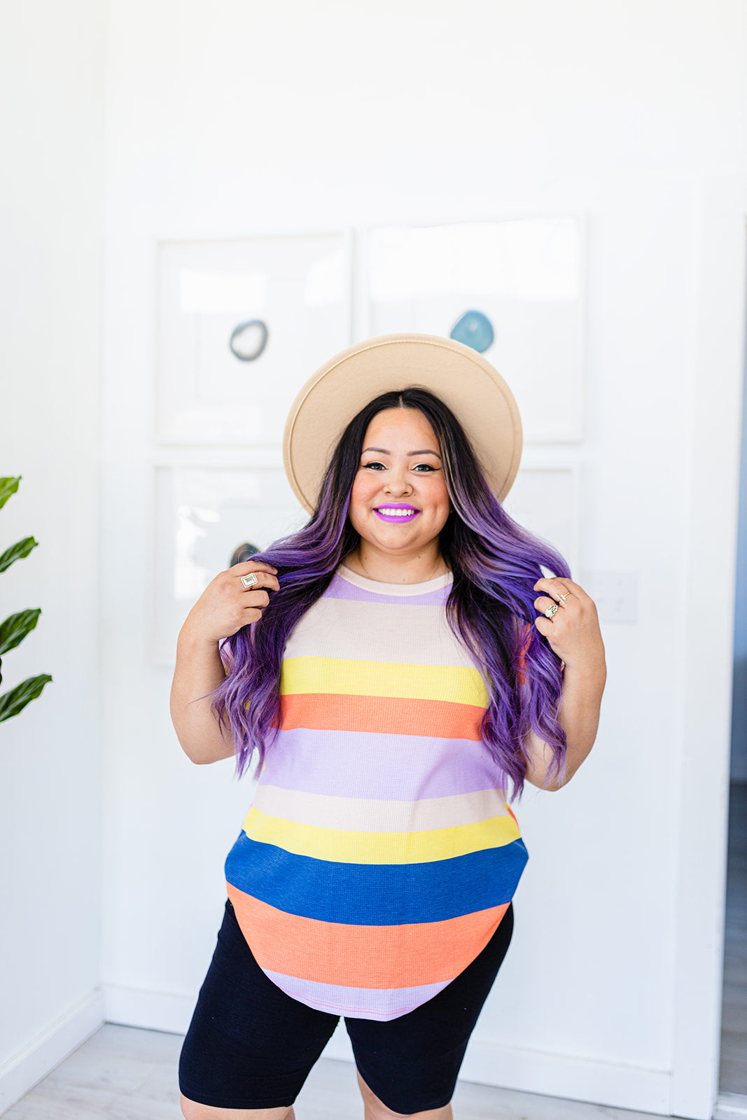 Things I Want Striped Tee