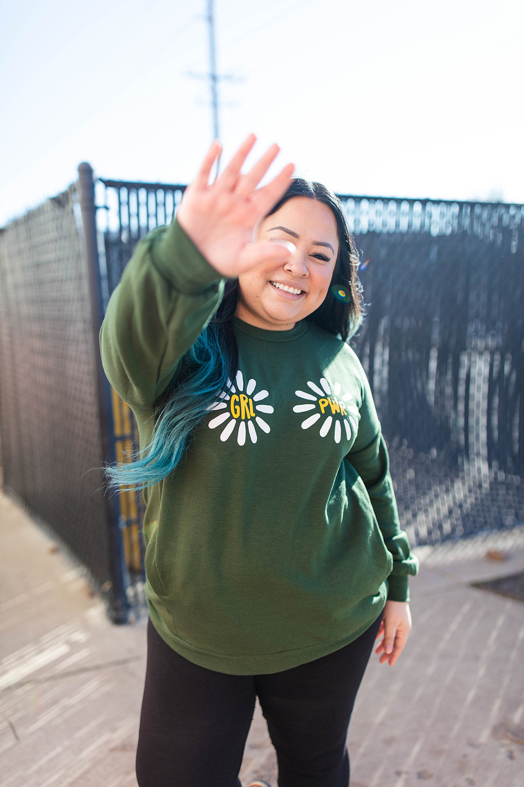 TABY ORIGINAL DESIGN: Girl Power Pullover ULTRA SOFT***