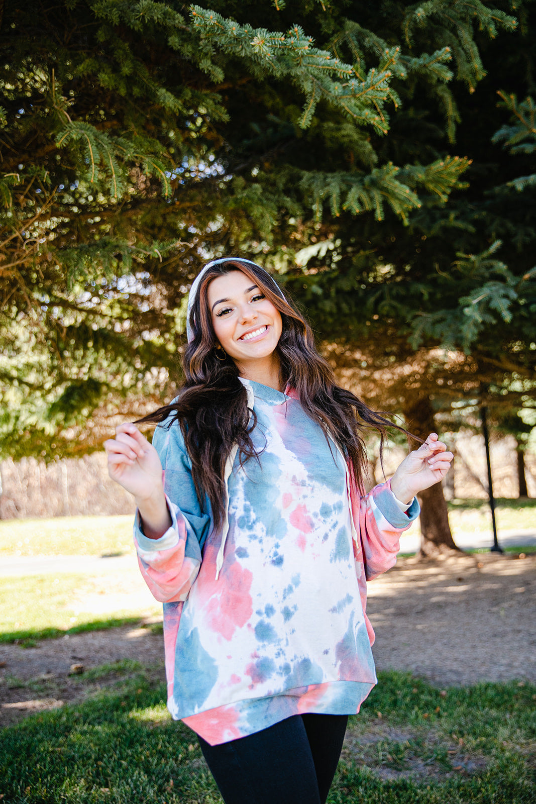 Crush On You Tie Dye Hoodie