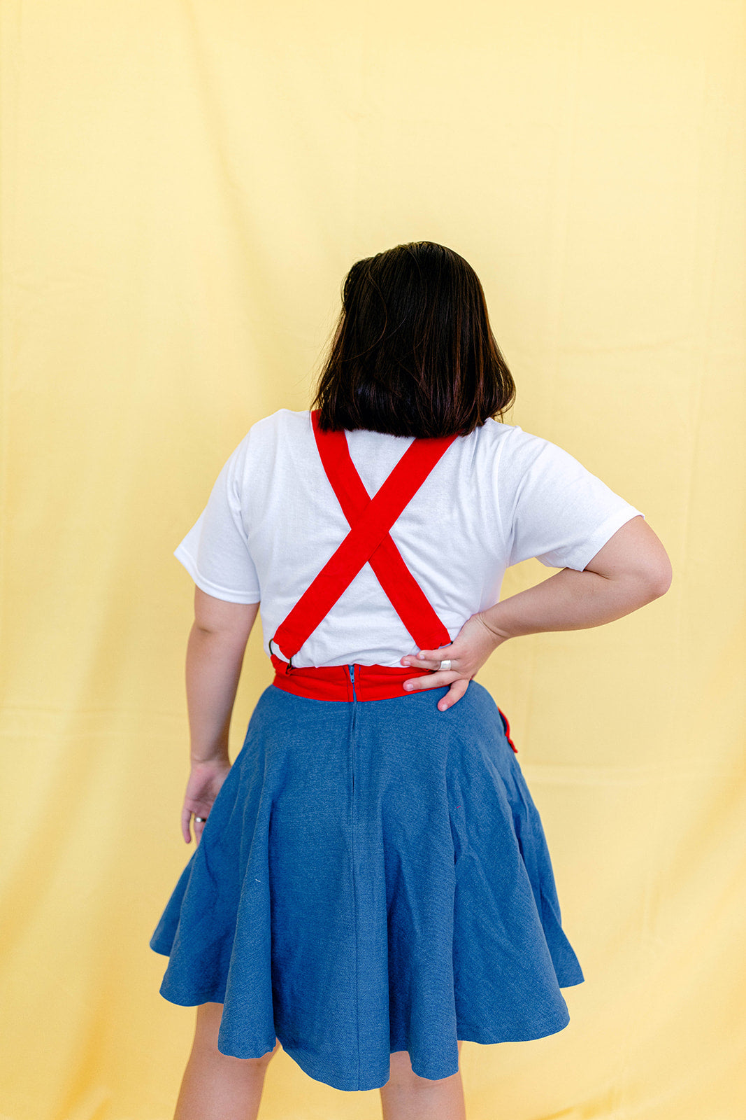 Rainbow Overall Dress XS-5X!***