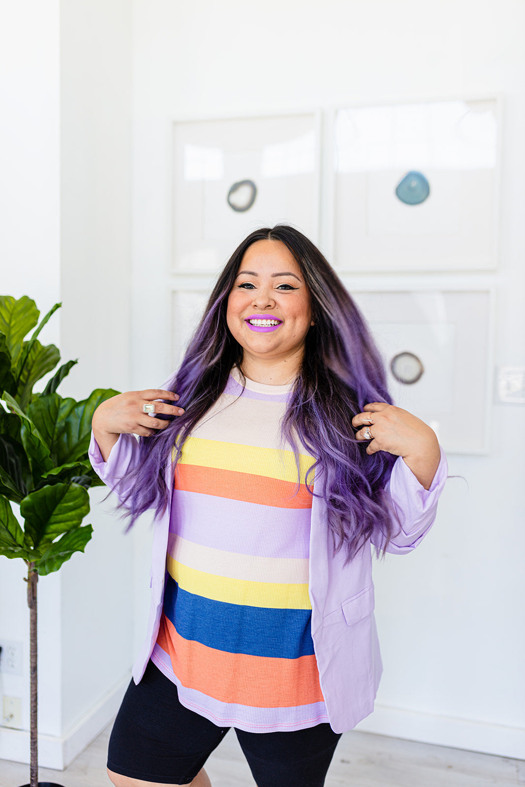 Things I Want Striped Tee