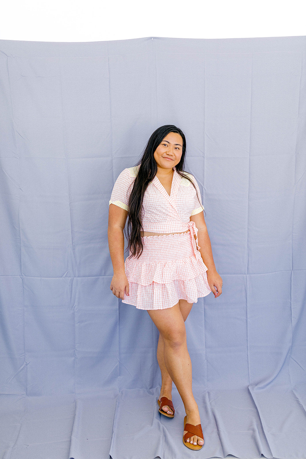 The Cutest Gingham Top Sizes XS-5X!***