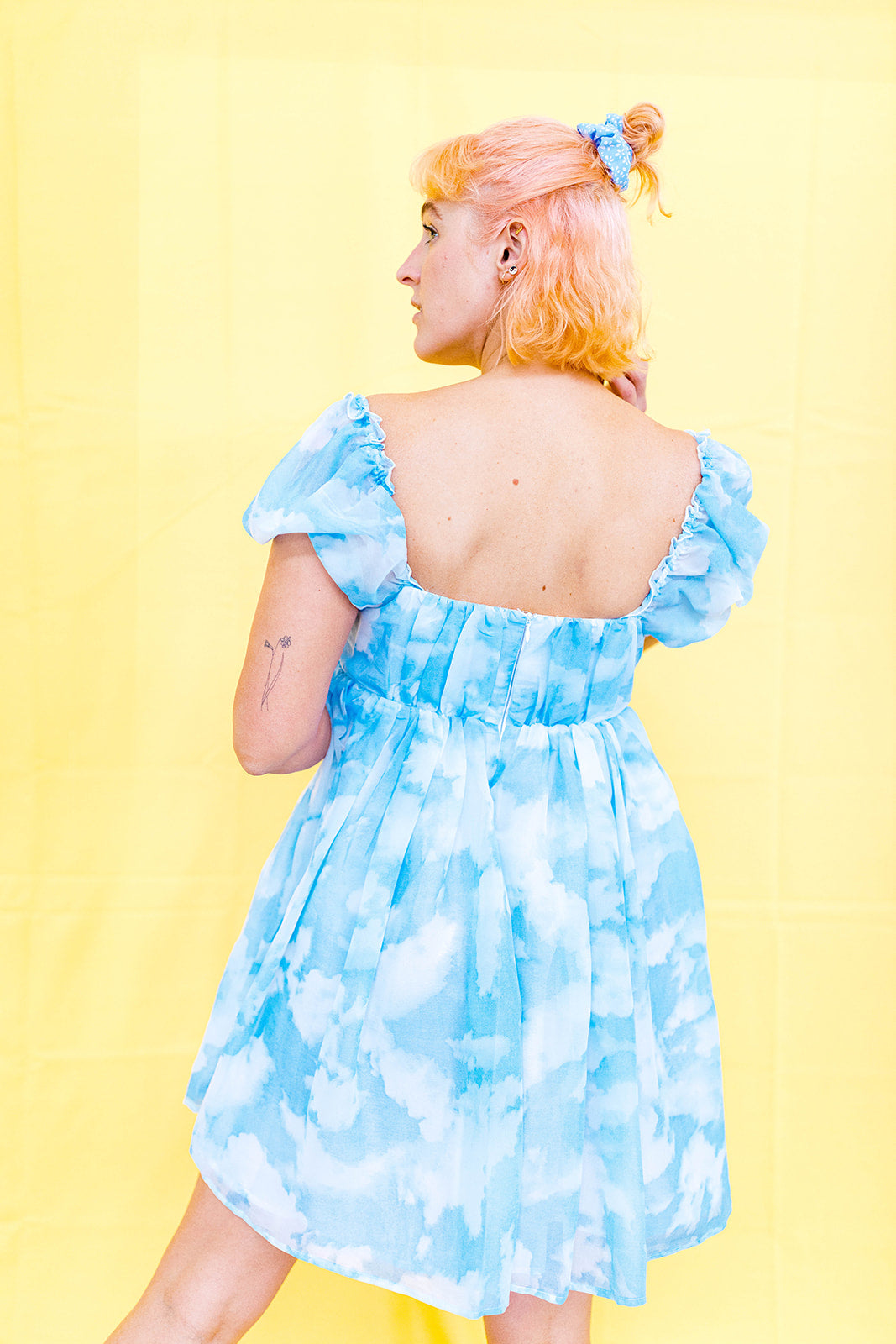 I've Gone To Heaven Cloud Dress XS-5X***