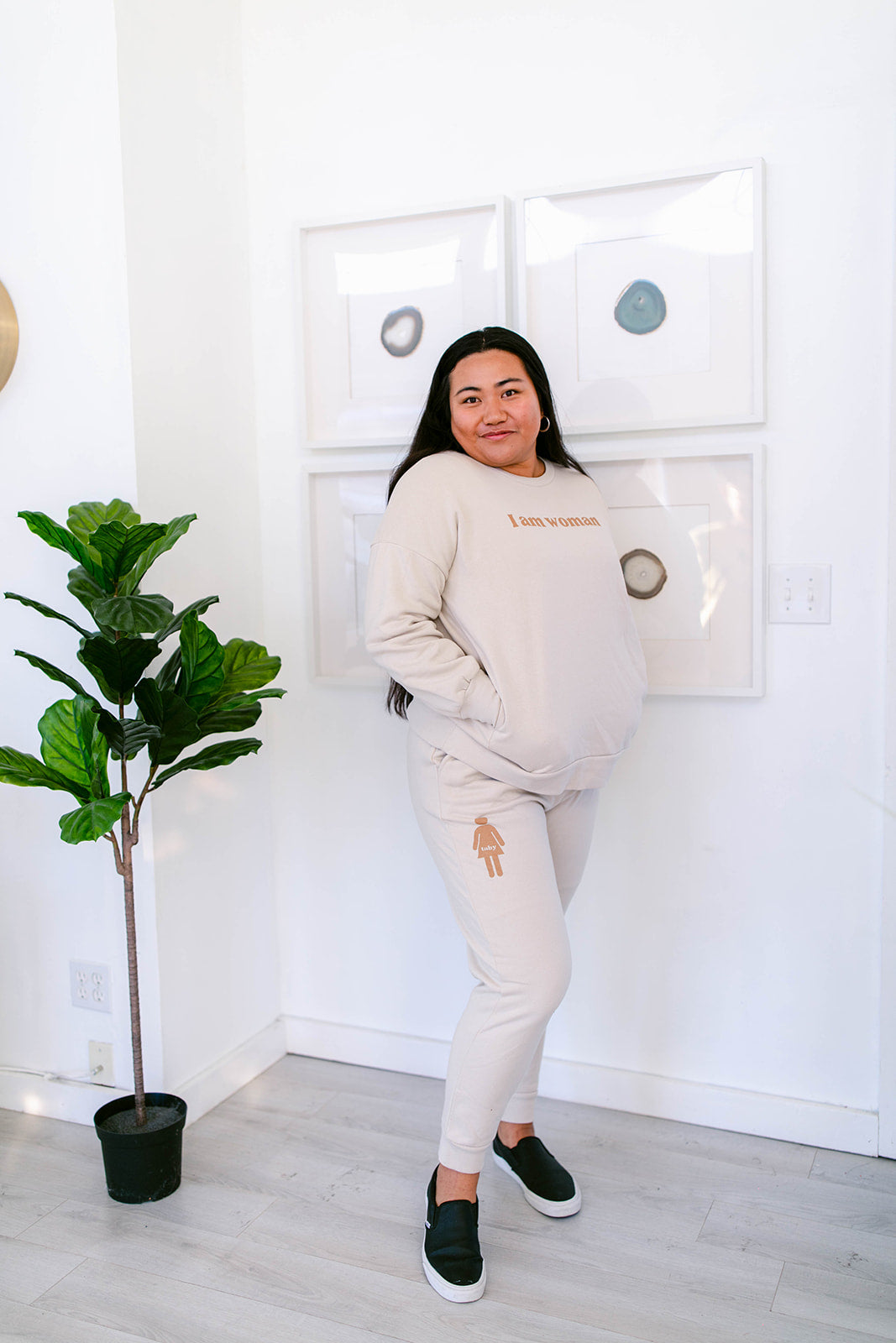 TABY ORIGINAL DESIGN: I Am Woman Matching Set