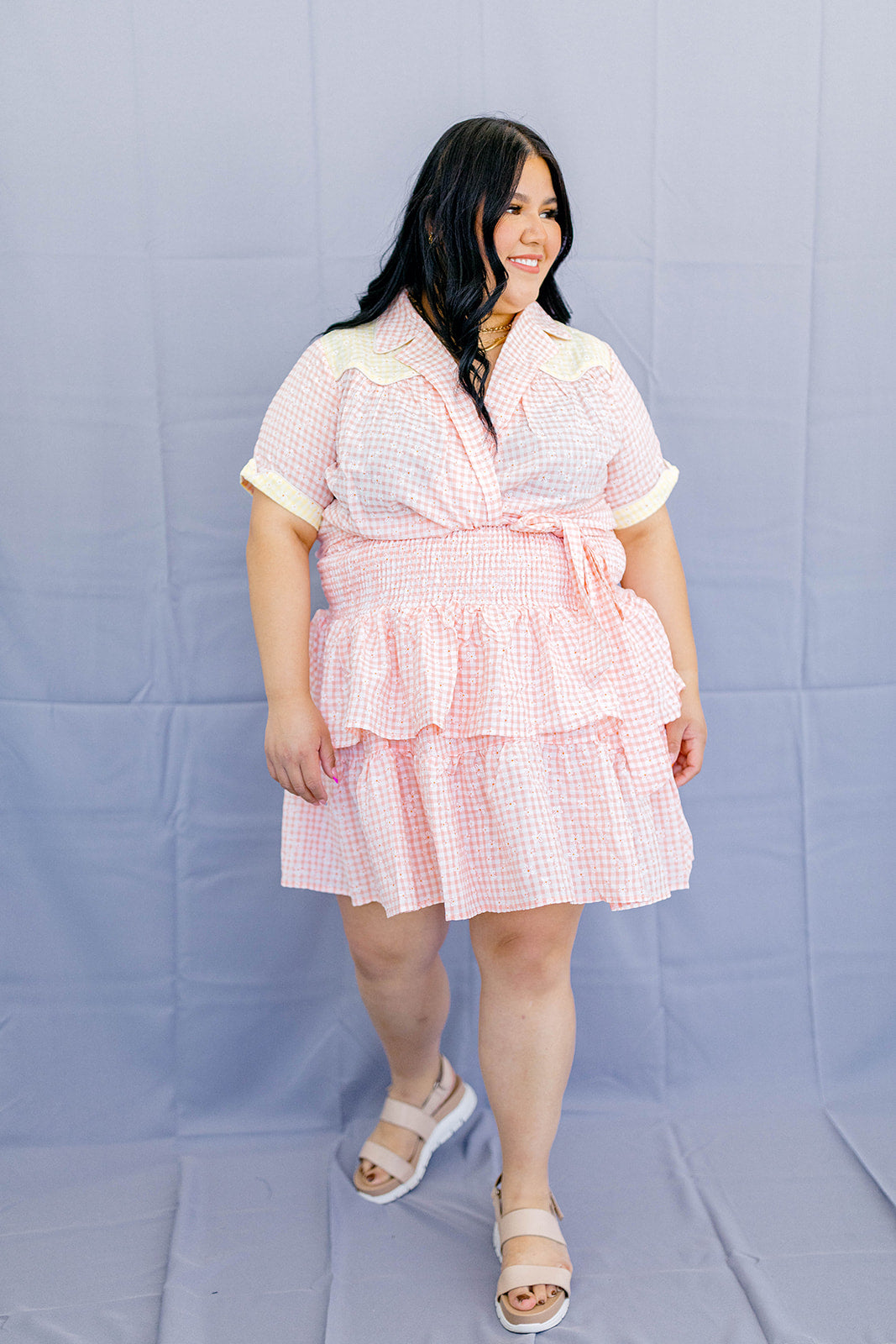 The Cutest Gingham Top Sizes XS-5X!***