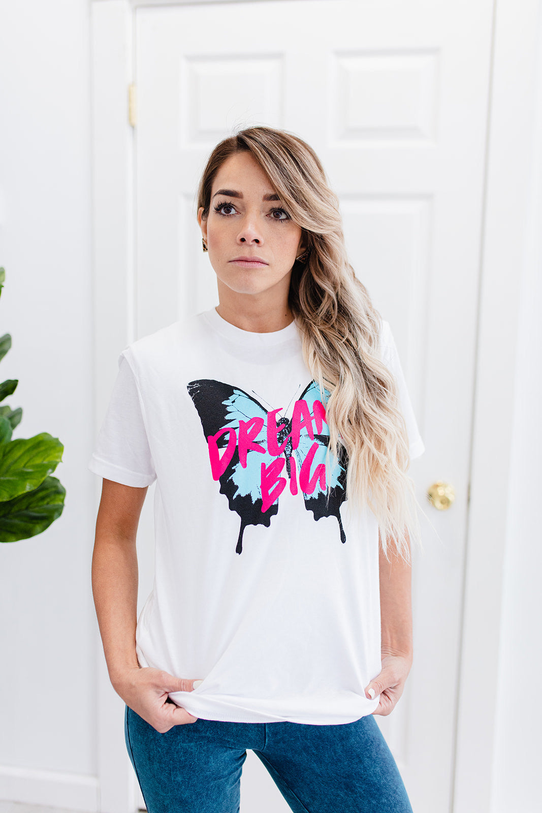 TABY ORIGINAL DESIGN: Dream Big Tee 🦋 RESTOCKED***