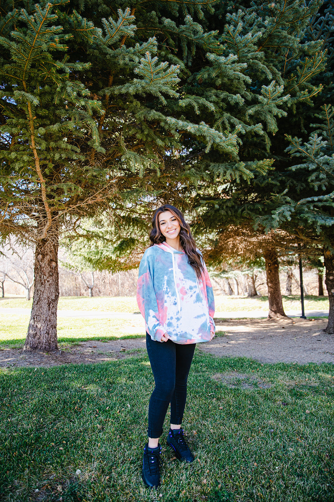 Crush On You Tie Dye Hoodie