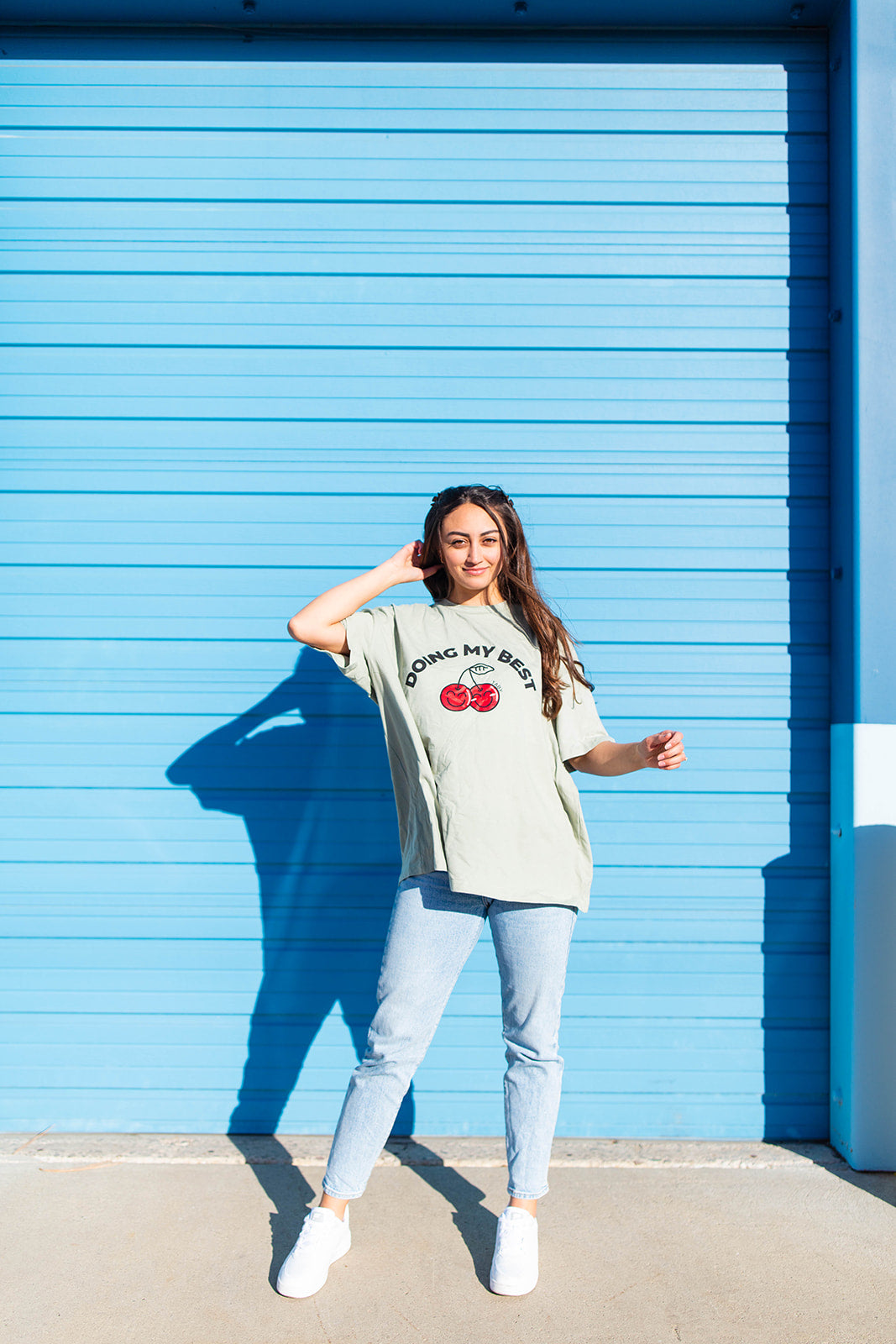 TABY ORIGINAL DESIGN: Doing My Best Boxy Tee RESTOCKED **