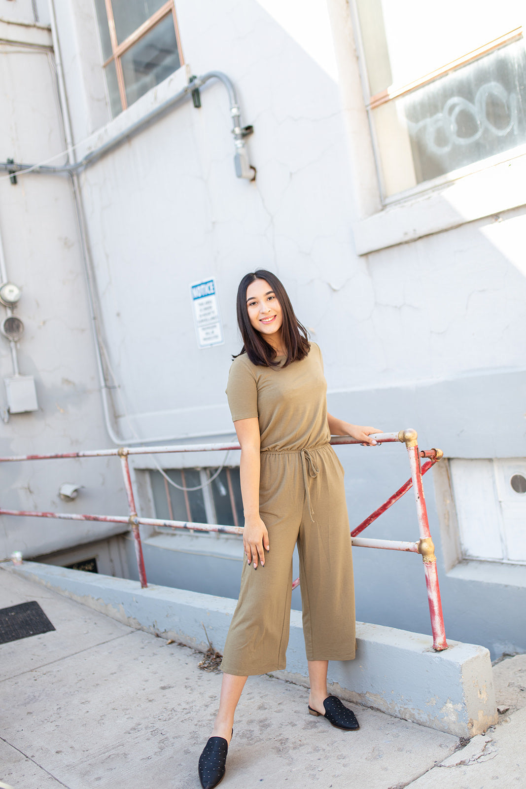 Torey Jumpsuit In KHAKI***