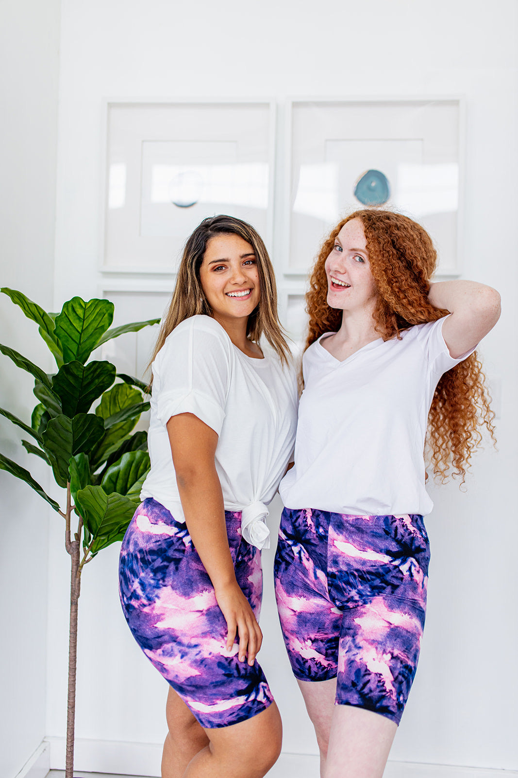 Frankfurt Dye Biker Shorts