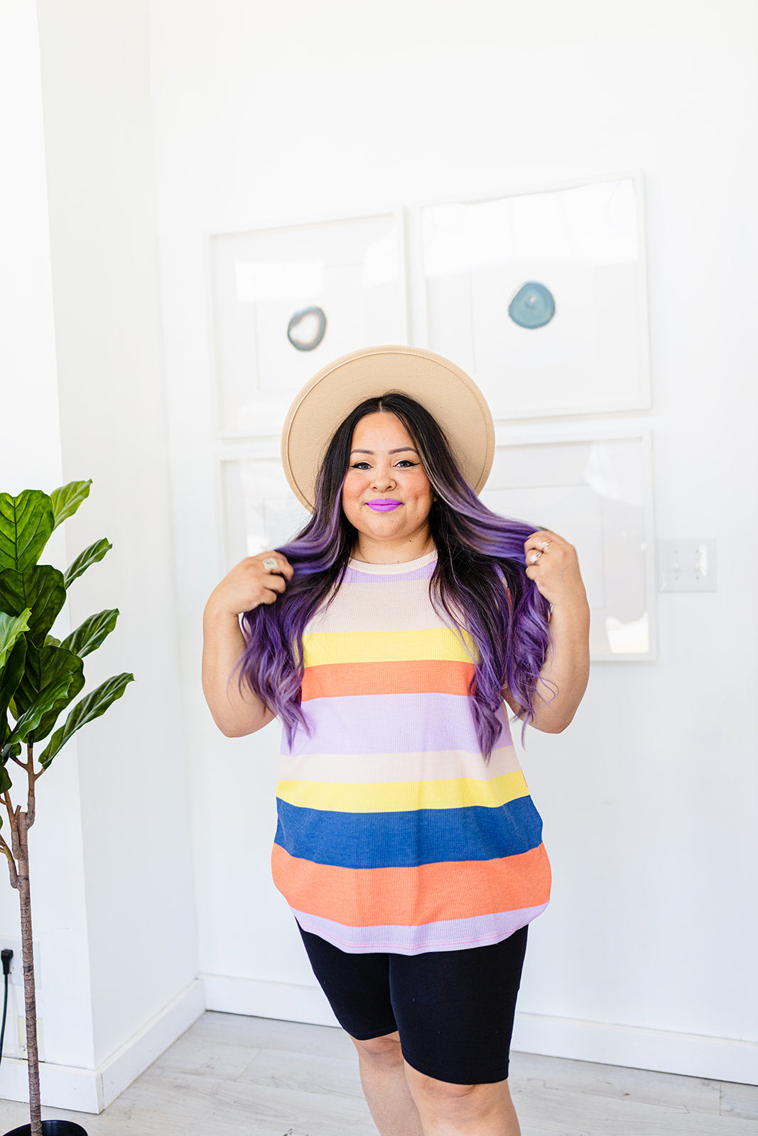 Things I Want Striped Tee