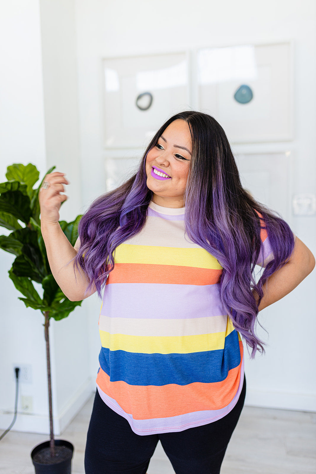 Things I Want Striped Tee