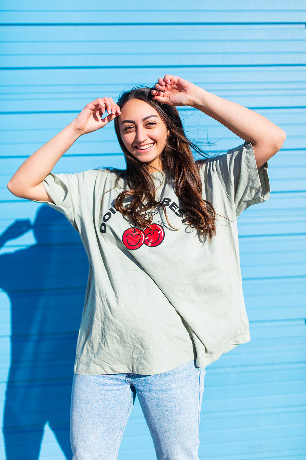 TABY ORIGINAL DESIGN: Doing My Best Boxy Tee RESTOCKED **