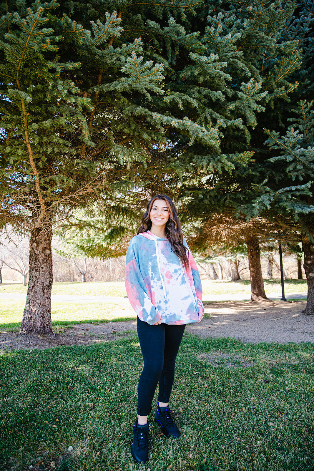 Crush On You Tie Dye Hoodie