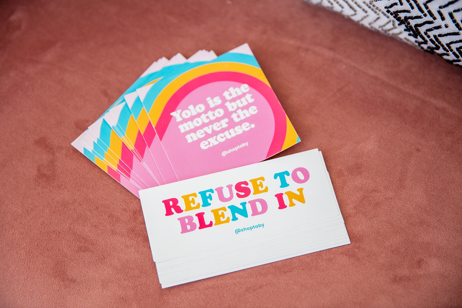 Refuse To Blend In Sticker