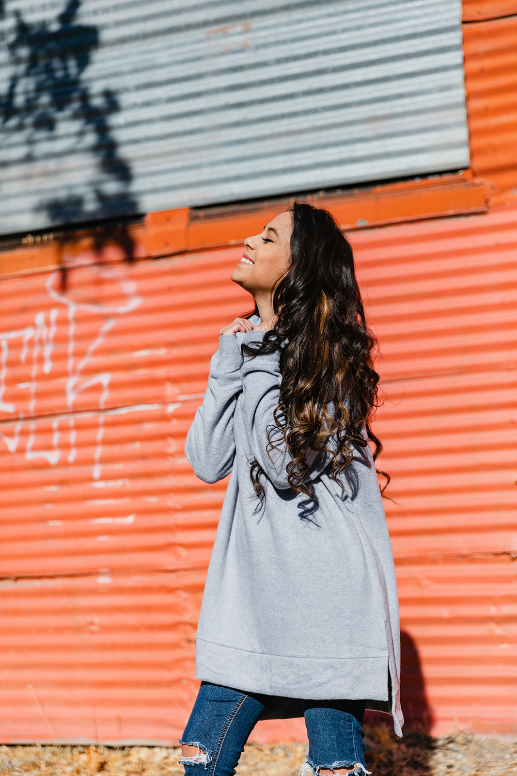 Frankie Funnel Neck Sweater