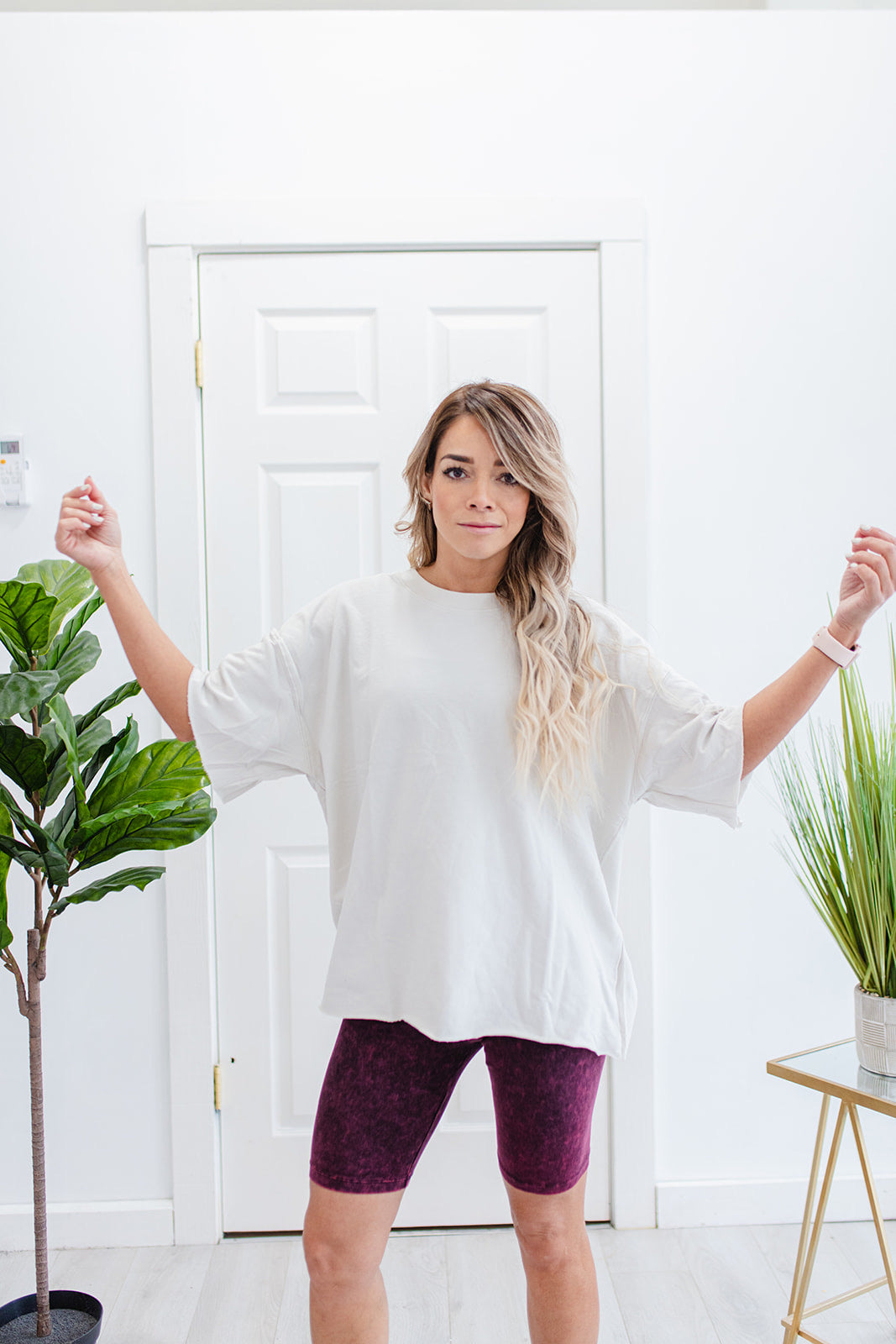 Boyfriend Boxy Knit Top In BONE***