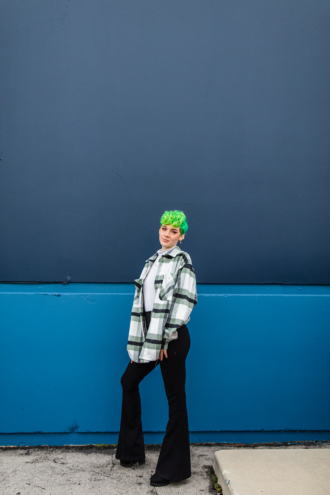 Big On The Internet Jacket In SAGE***