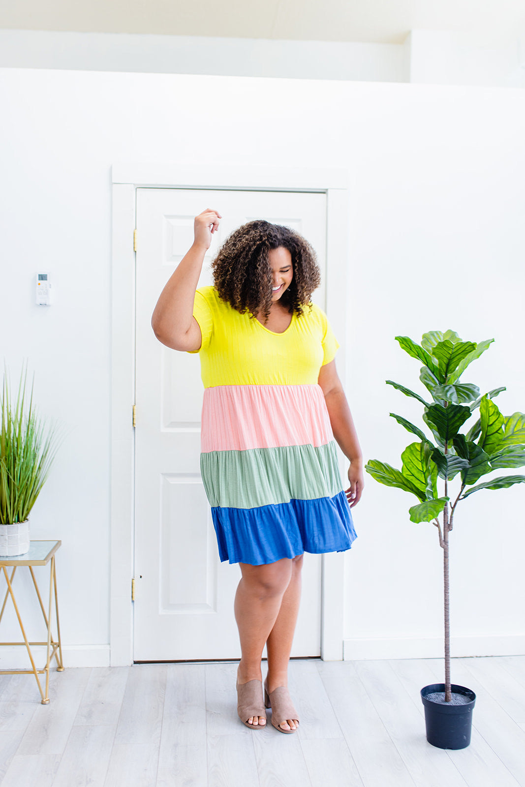 Tried and True Tiered Swing Dress