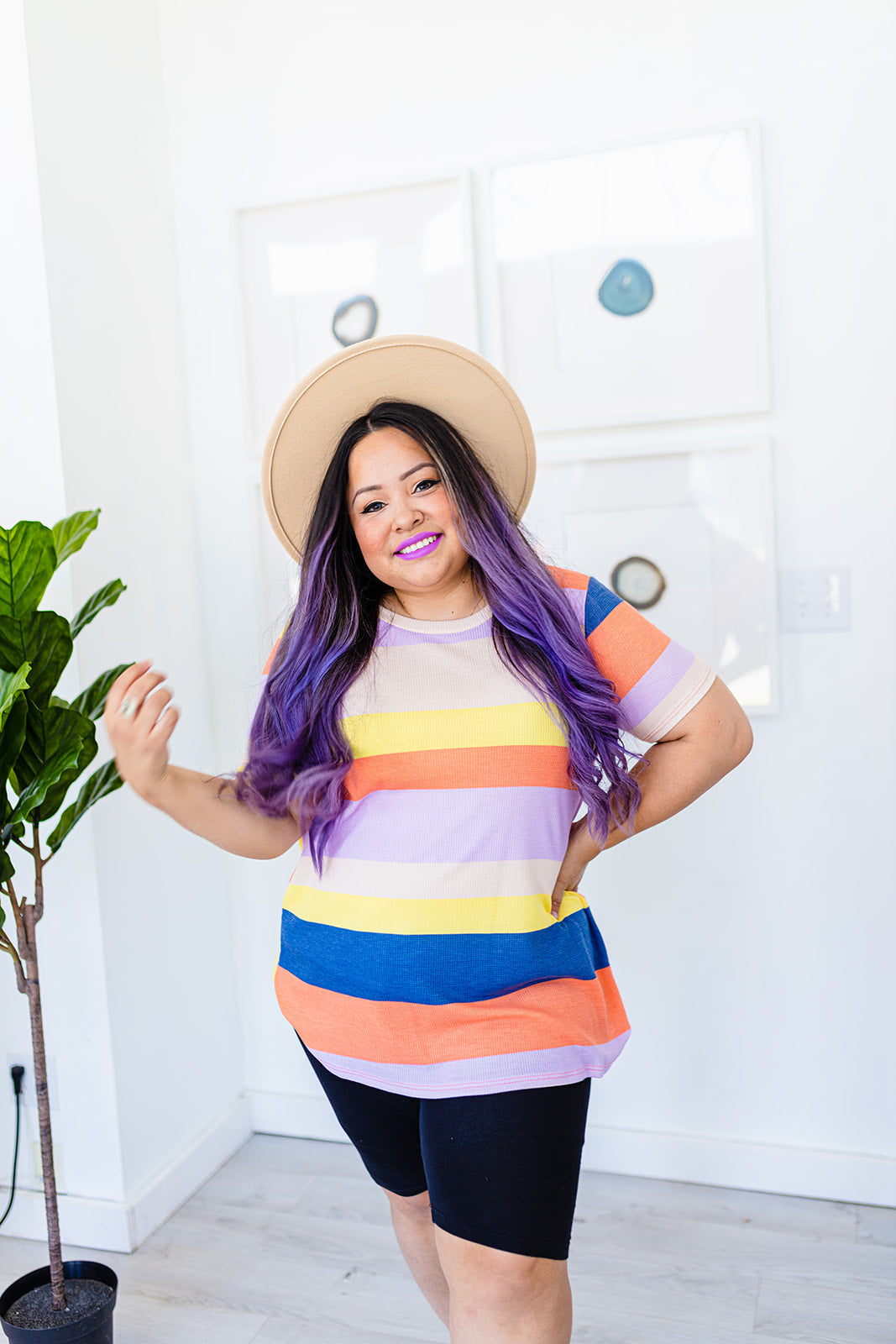 Things I Want Striped Tee