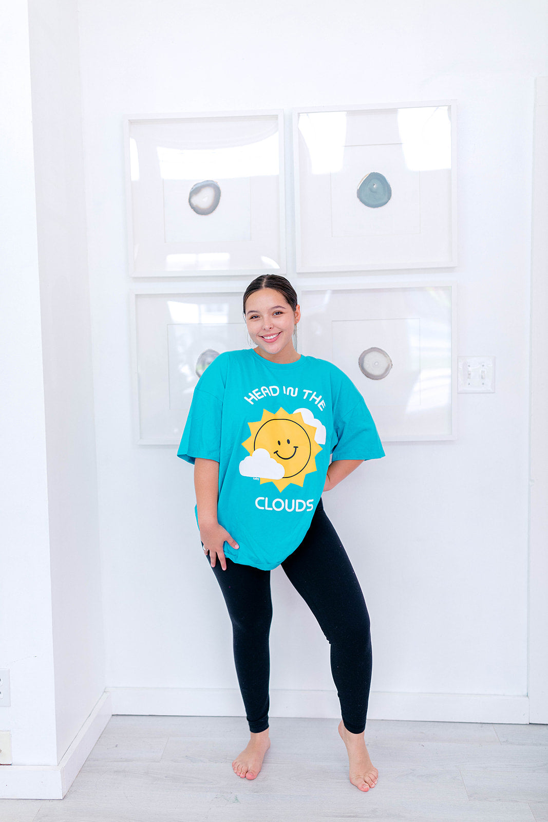 TABY ORIGINAL: Head In The Clouds Boxy Top EXTREME PUFF***