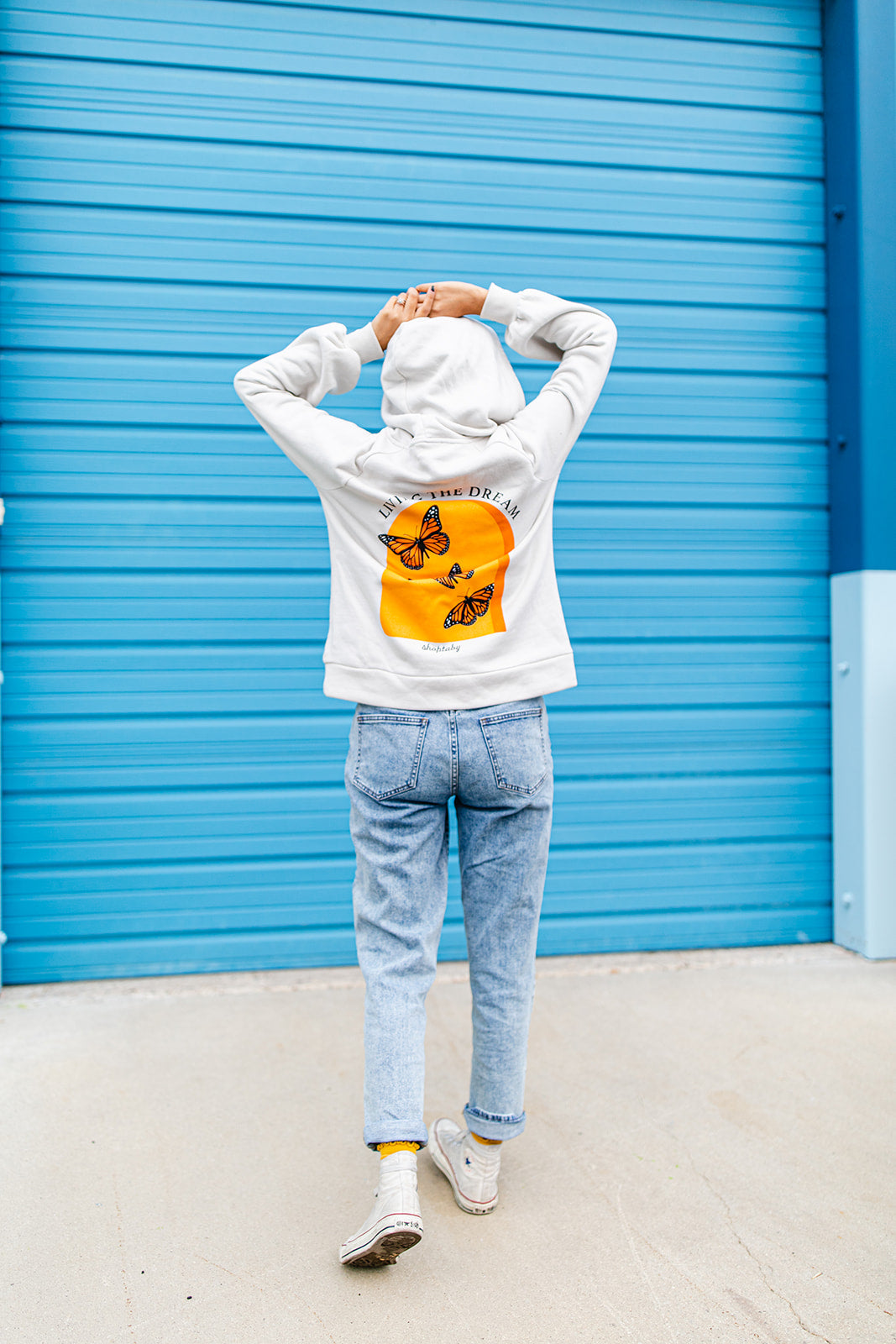 TABY ORIGINAL DESIGN: Living The Dream Hoodie