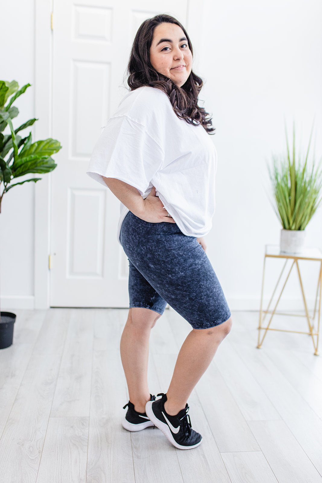 My Rad Biker Shorts In MIDNIGHT NAVY***